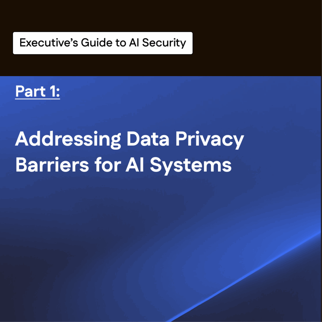 The Executive’s Guide to Secure Data & Impactful AI | Part 1 - Overcoming Barriers to Data Accessibility for AI