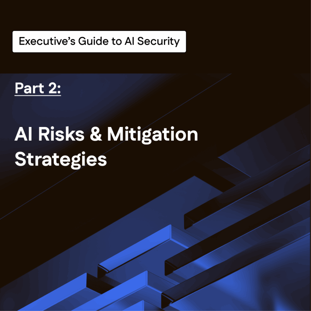 The Executive’s Guide to Secure Data & Impactful AI | Part 2 - Risks in AI systems and mitigation strategies