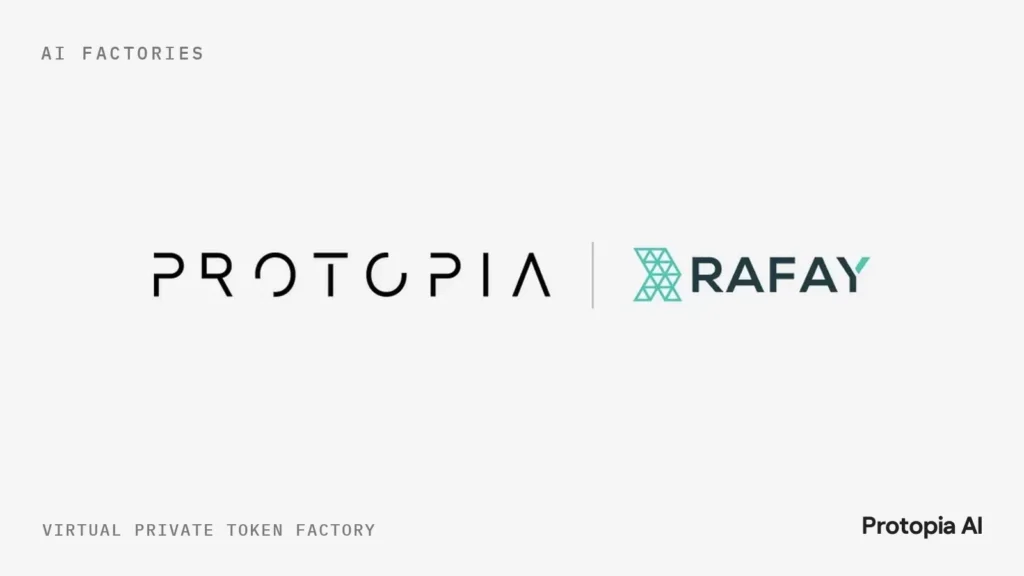 Protopia AI and Rafay virtual private token factory